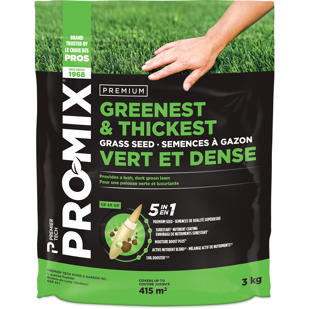 PRO-MIX Greenest & Thickest Grass Seed