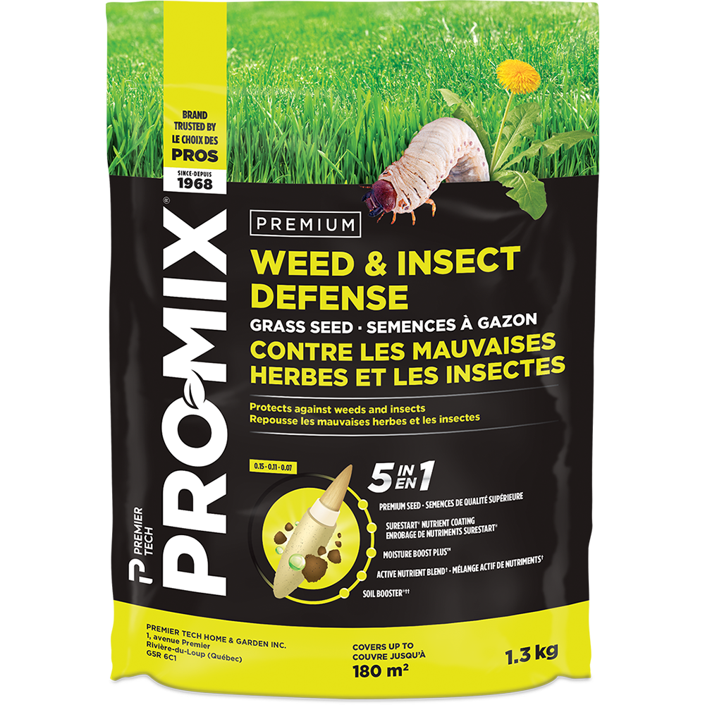 PRO-MIX Weed & Insect Defense Grass Seed