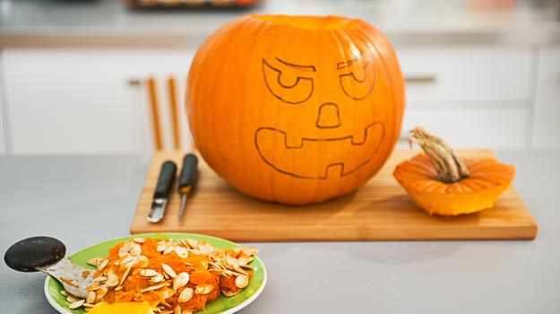 How to carve a pumpkin