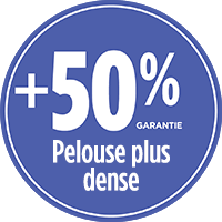 50% pelouse plus dense avec PRO-MIX TERREAU PREMIUM BIOLOGIQUE POUR PELOUSE