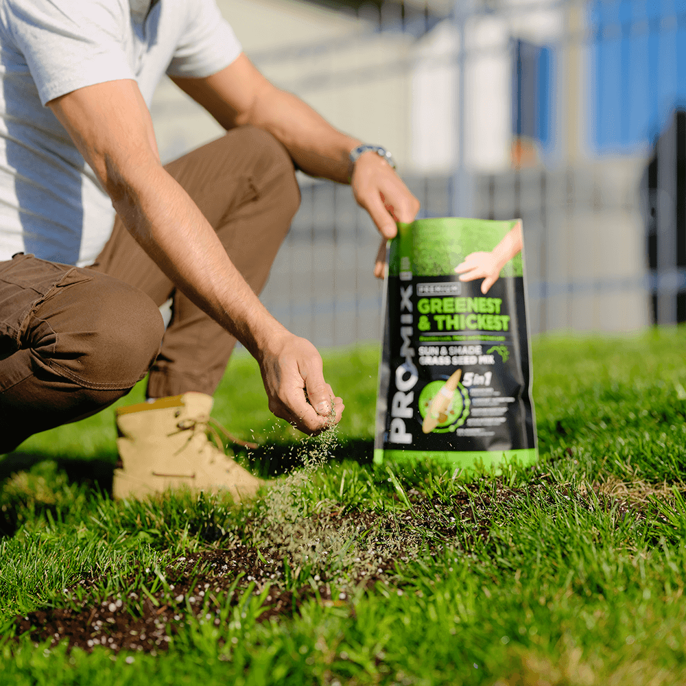 PRO-MIX Greenest & Thickest Sun & Shade Grass Seed Mix