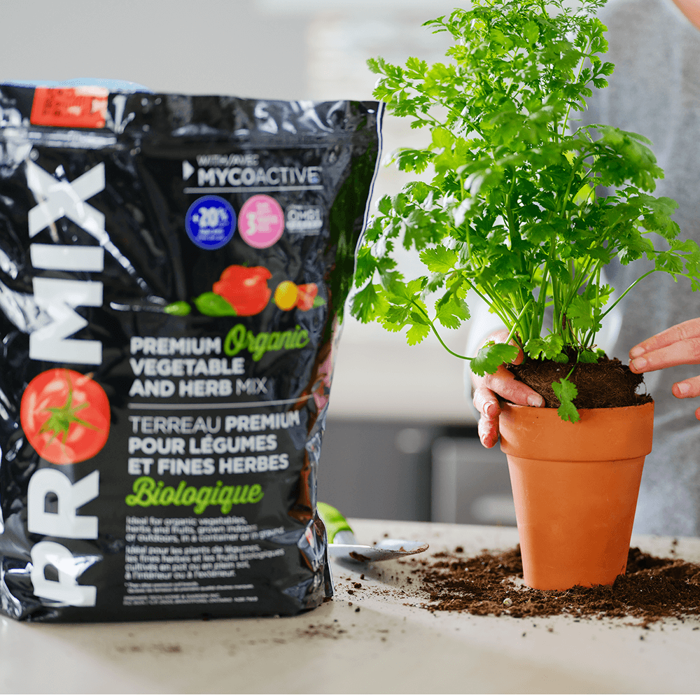 PRO-MIX Terreau biologique pour légumes et fines herbes