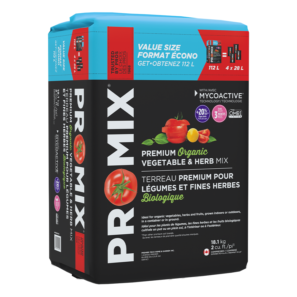 PRO-MIX Premium Organic Vegetables and Herbs Mix Value size