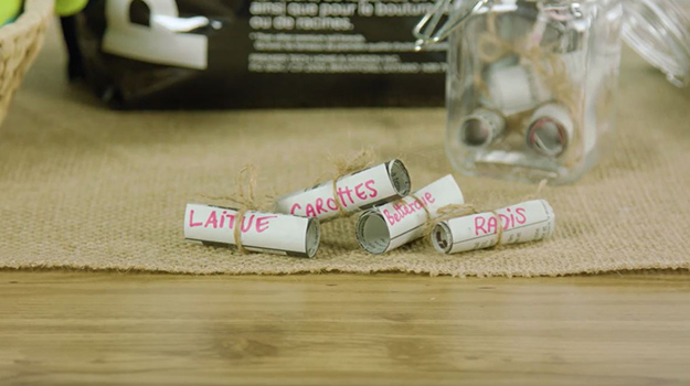 Newspaper seed tape DIY Video