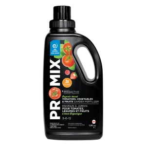 PRO-MIX Organic-Based Garden Fertilizer for Tomatoes, Vegetables and Fruits 3-6-12