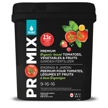 PRO-MIX Organic-Based Garden Fertilizer for Tomatoes, Vegetables and fruits 9-16-16
