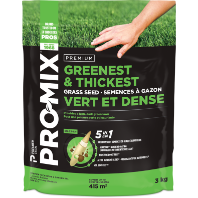 PRO-MIX Greenest & Thickest Grass Seed
