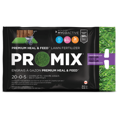 PRO-MIX Engrais à gazon "Heal & Feed" 20-0-5