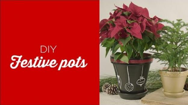 Embedded thumbnail for Festive flower pots