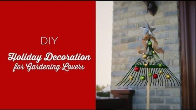Embedded thumbnail for DIY Holiday Decoration for Gardening Lovers 