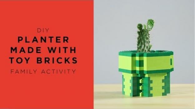 Embedded thumbnail for Planter made with Lego bricks